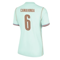 Frankrike Eduardo Camavinga #6 Bortatröja Dam VM 2026 Kortärmad